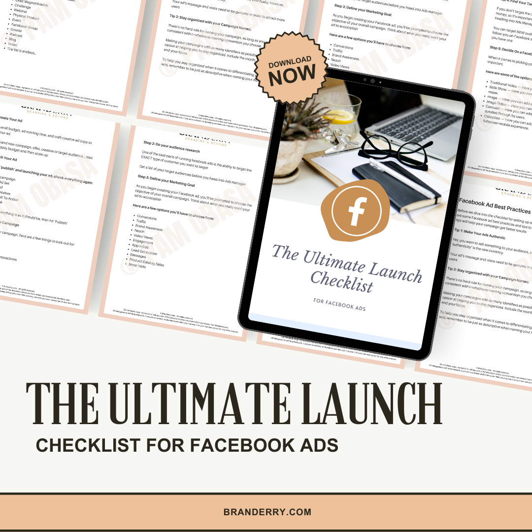 The Ultimate Launch Checklist for Facebook Ads
