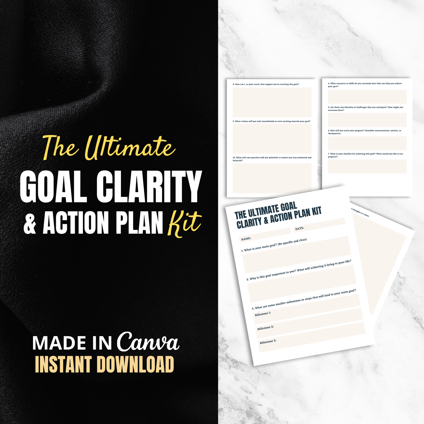 The Ultimate Goal Clarity & Action Plan Kit