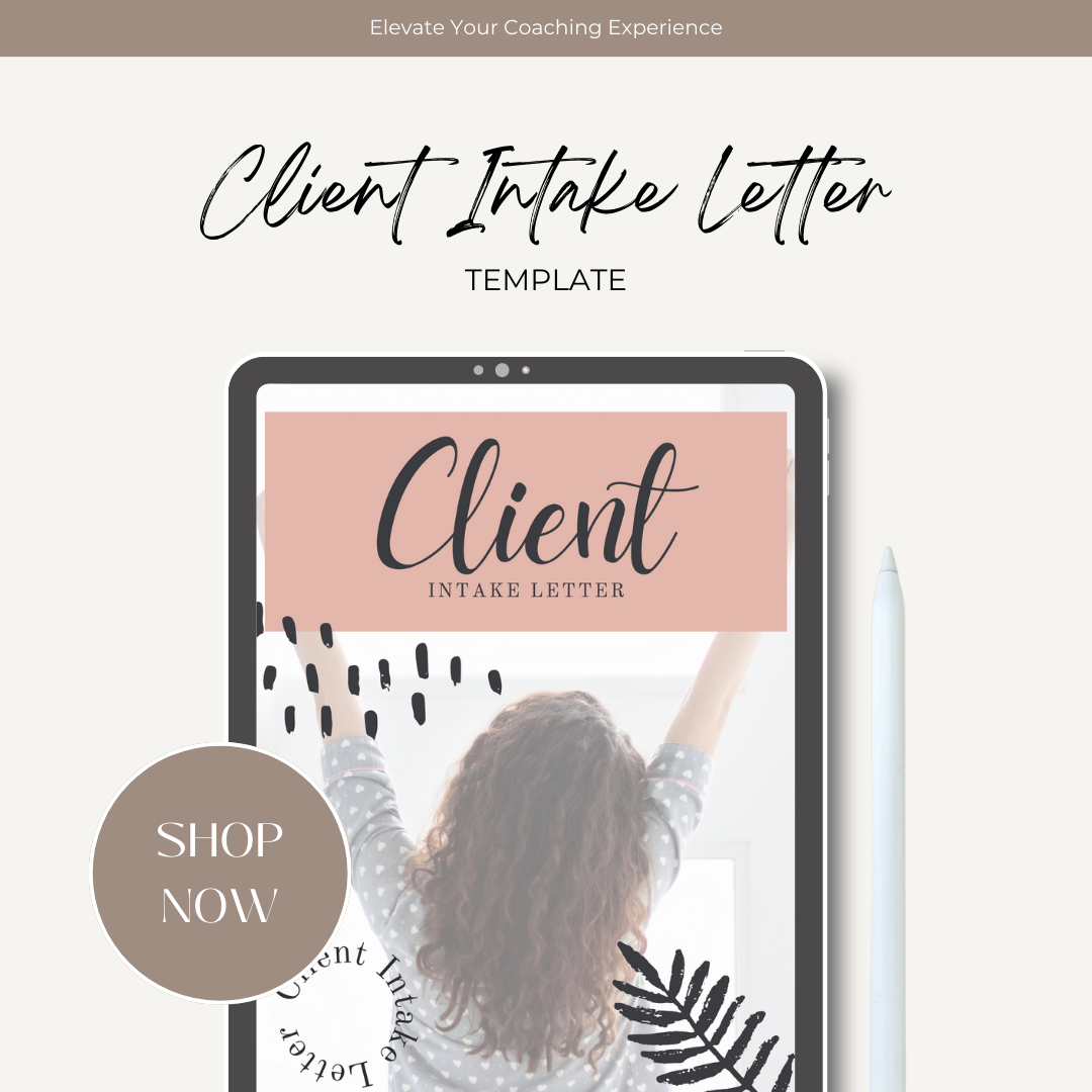 Client Intake Letter