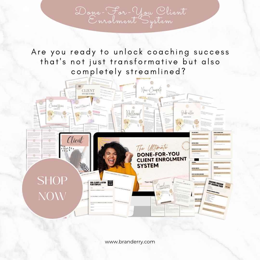 The Ultimate "Done-For-You Client Enrolment System" Bundle