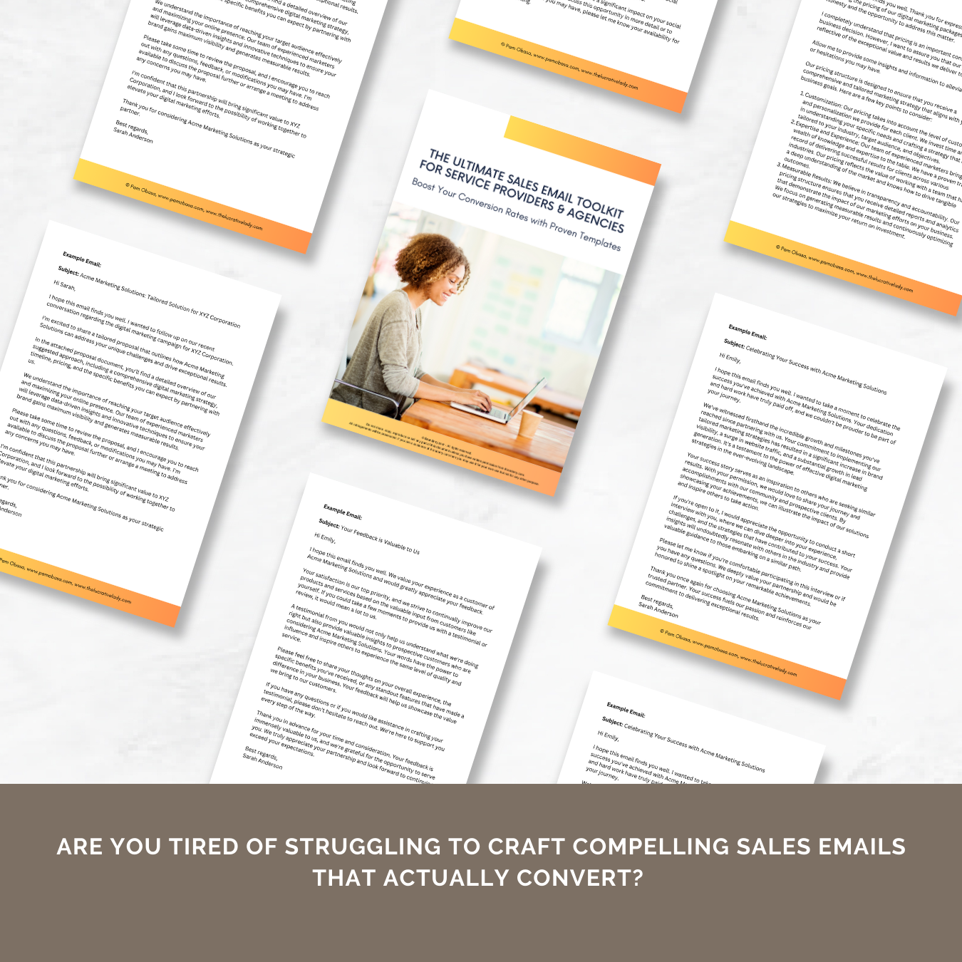 The Ultimate Sales Email Toolkit for Service Providers & Agencies