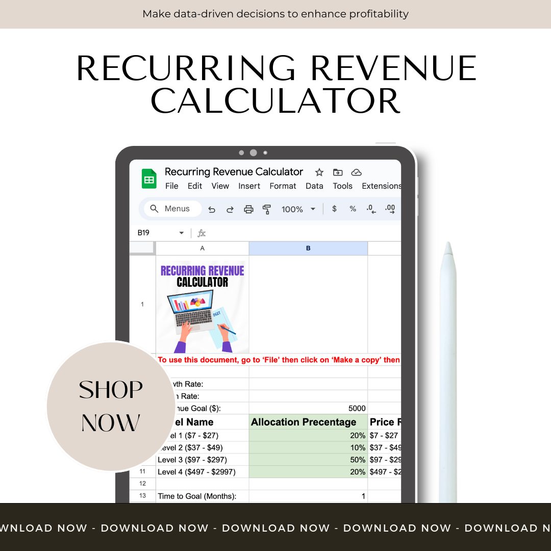 Recurring Revenue Calculator