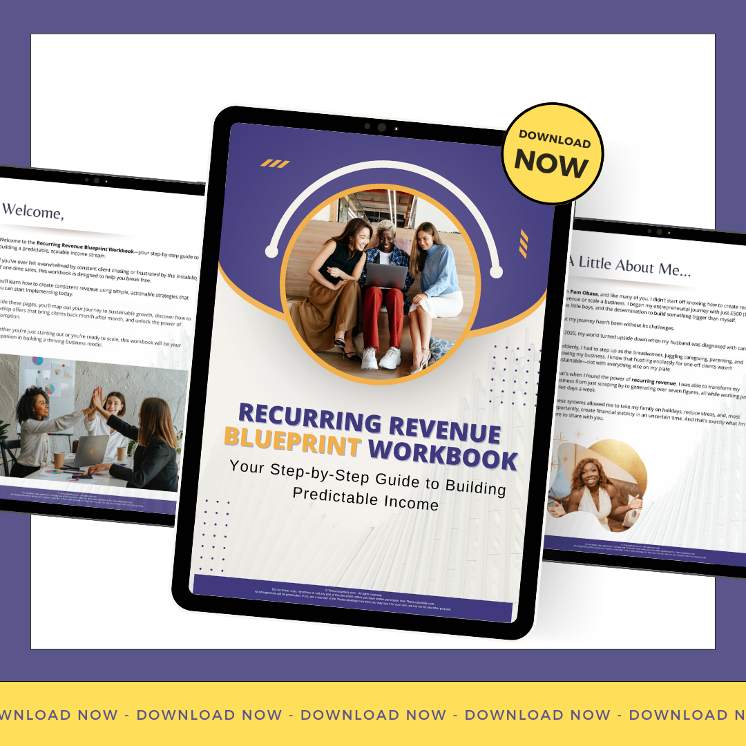 Recurring Revenue Blueprint Workbook