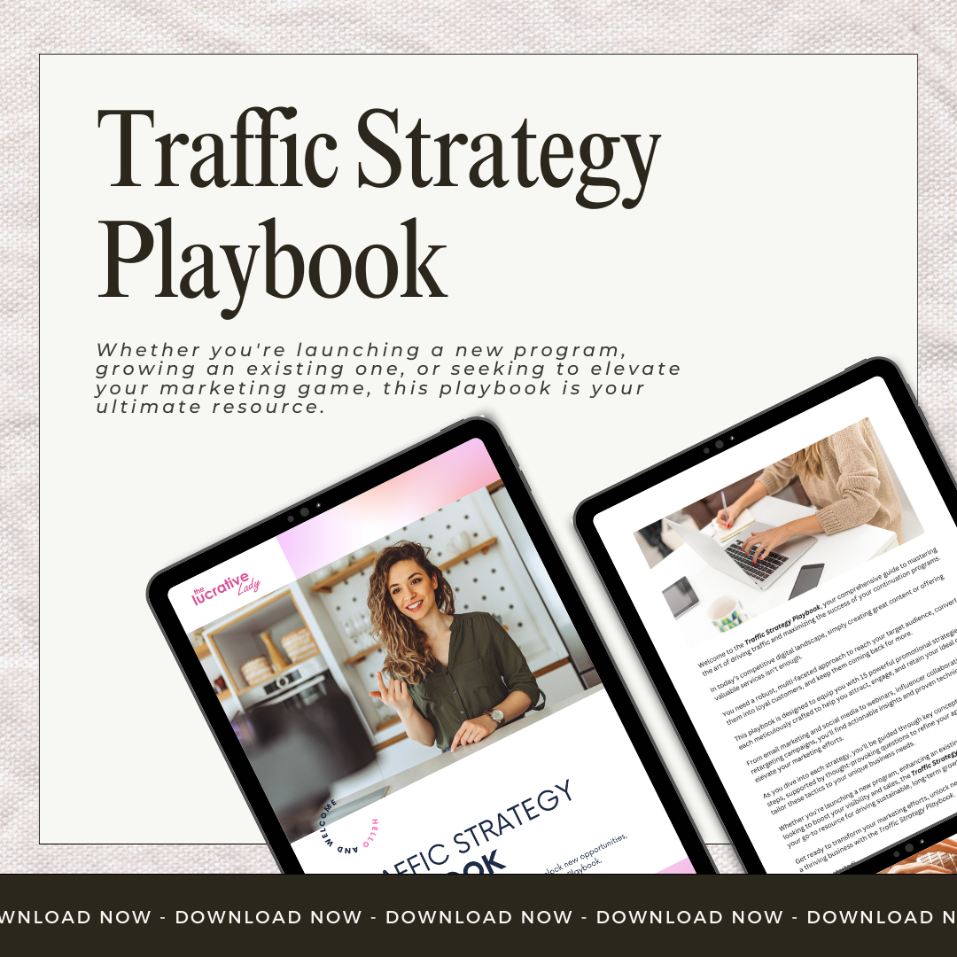 Traffic Strategy Playbook