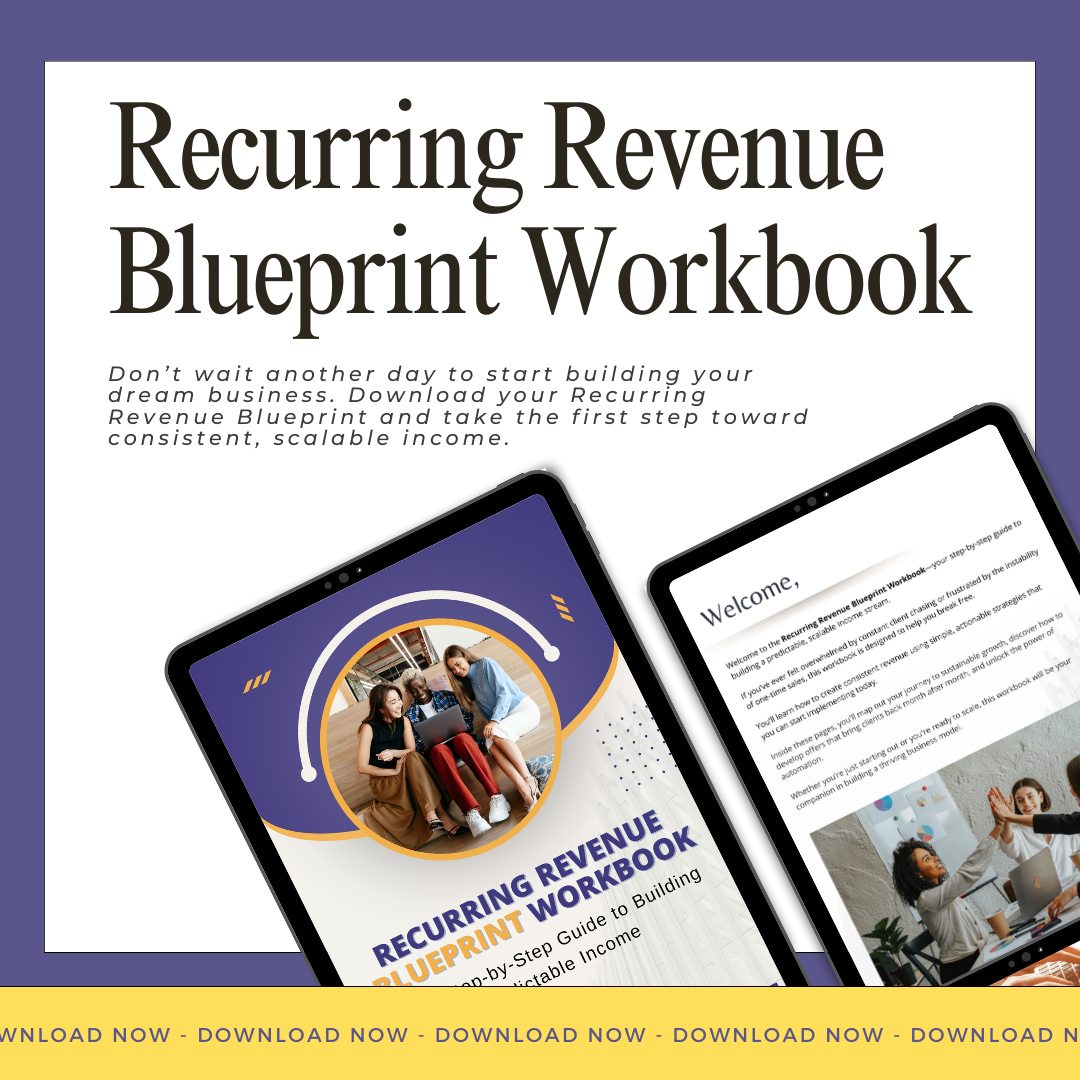 Recurring Revenue Blueprint Workbook