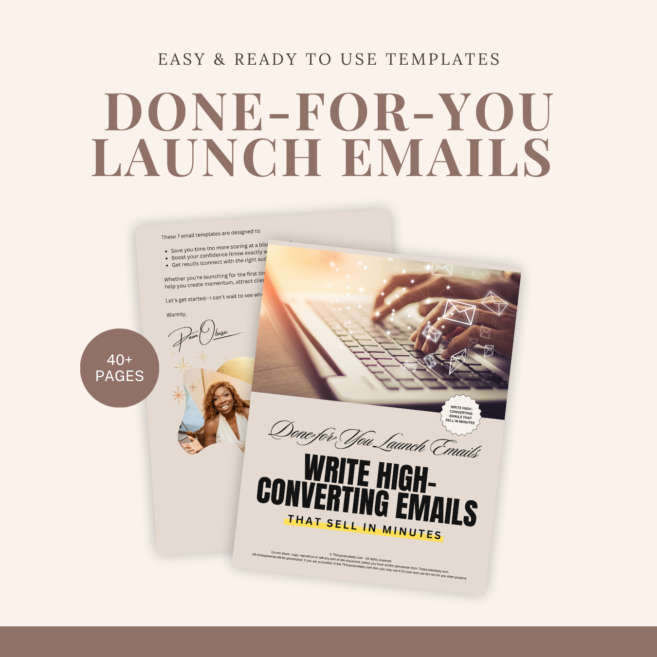 Done-for-You Launch Emails: Write High-Converting Emails That Sell in Minutes