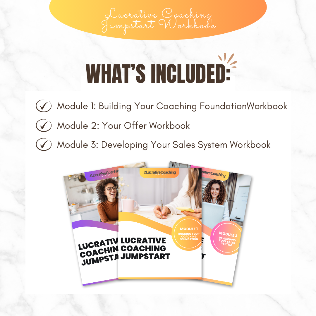 Lucrative Coaching Jumpstart Workbook