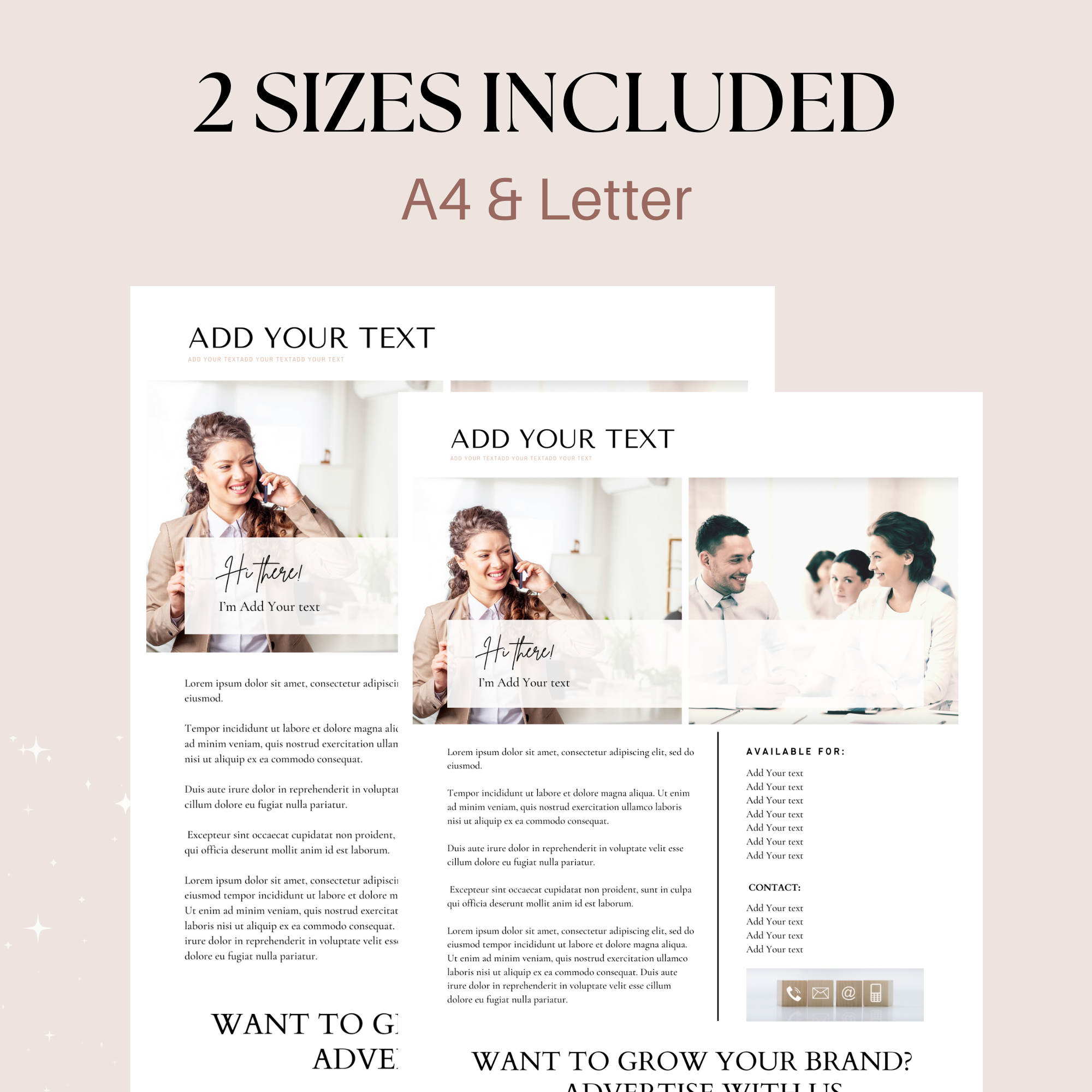 Media Kit & Rate Cards Template