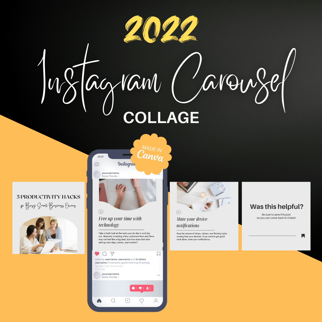 2022 Instagram Carousel - Collage