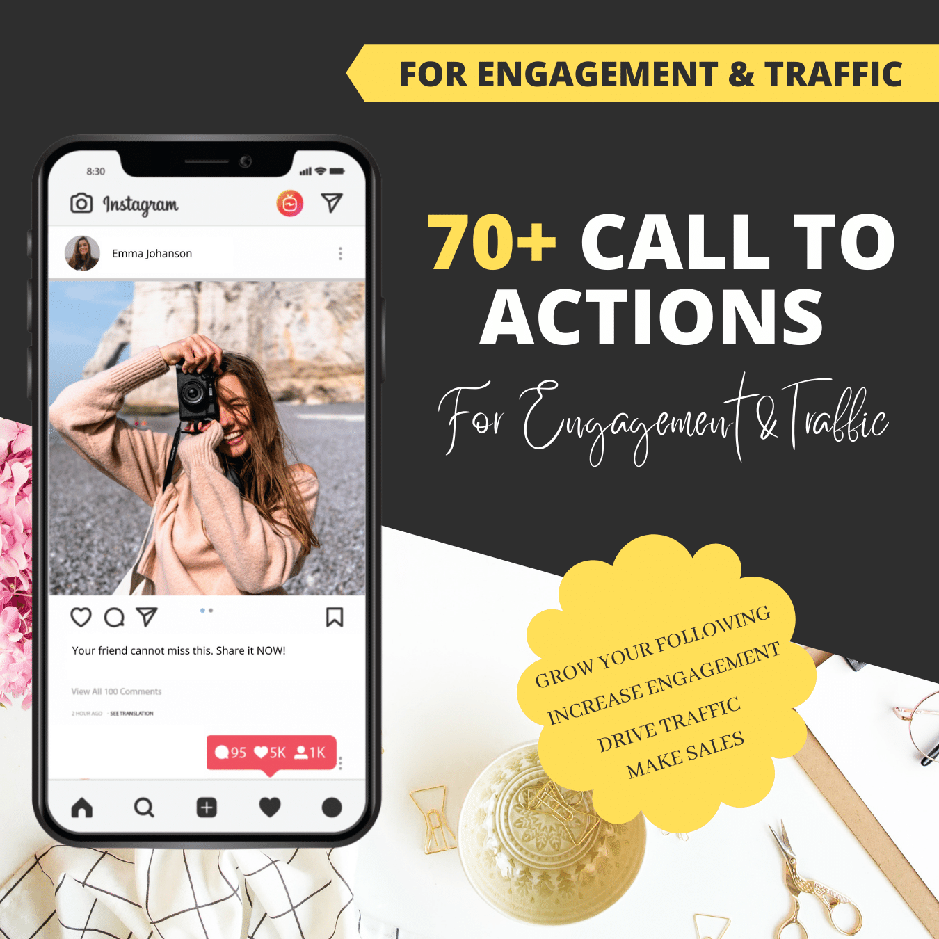 70+ Call To Actions For Engagement and Traffic