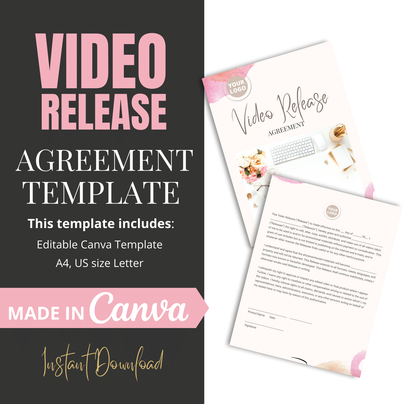 Video Release Agreement