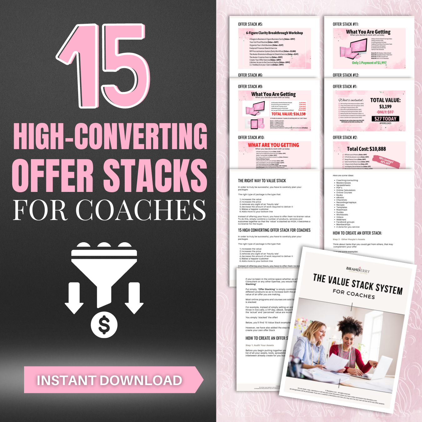 15 High-Converting Offer Stacks For Coaches