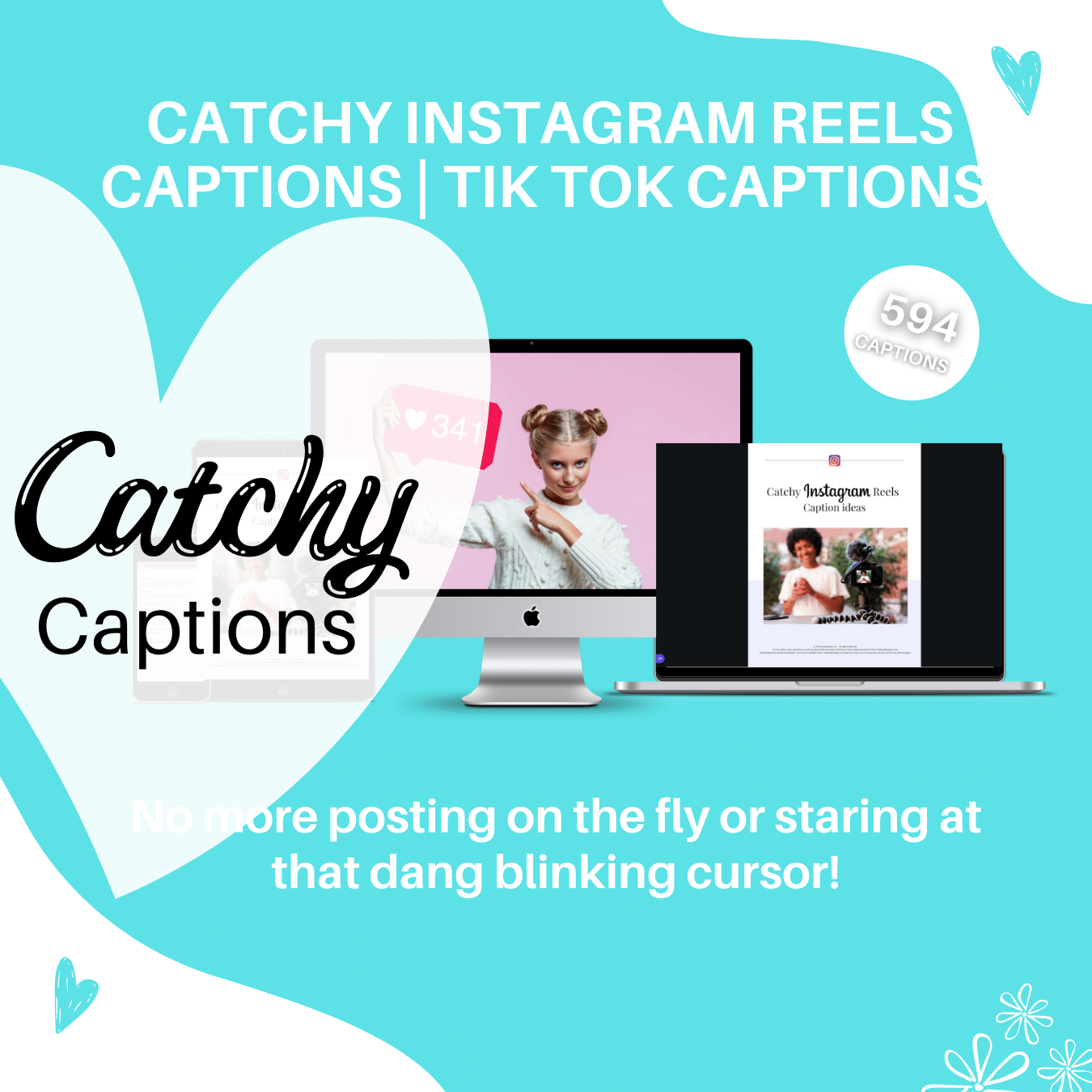 594 Catchy TikTok Reels Captions