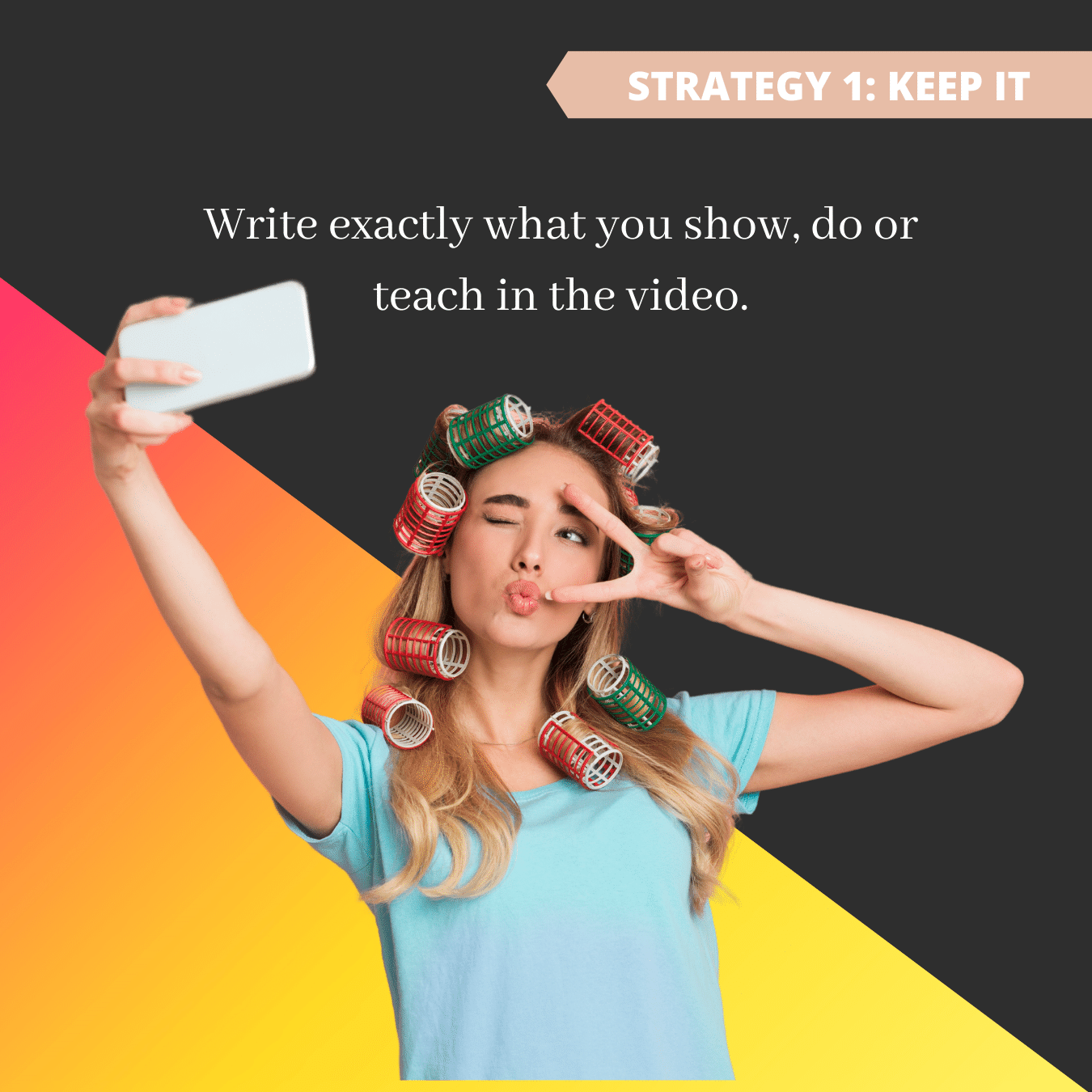 Short Selfie TikTok Captions