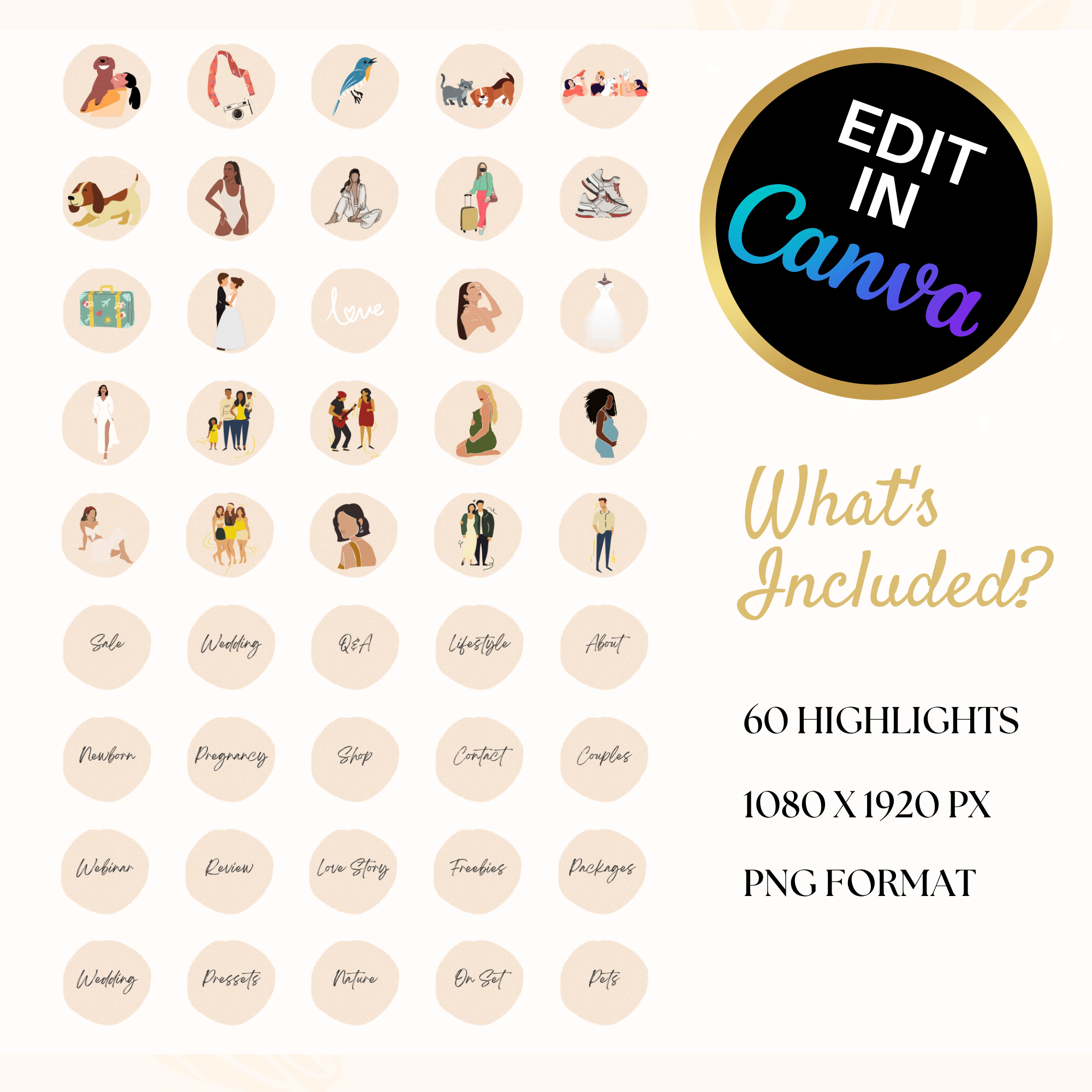 Instagram Highlight covers - Photographer 