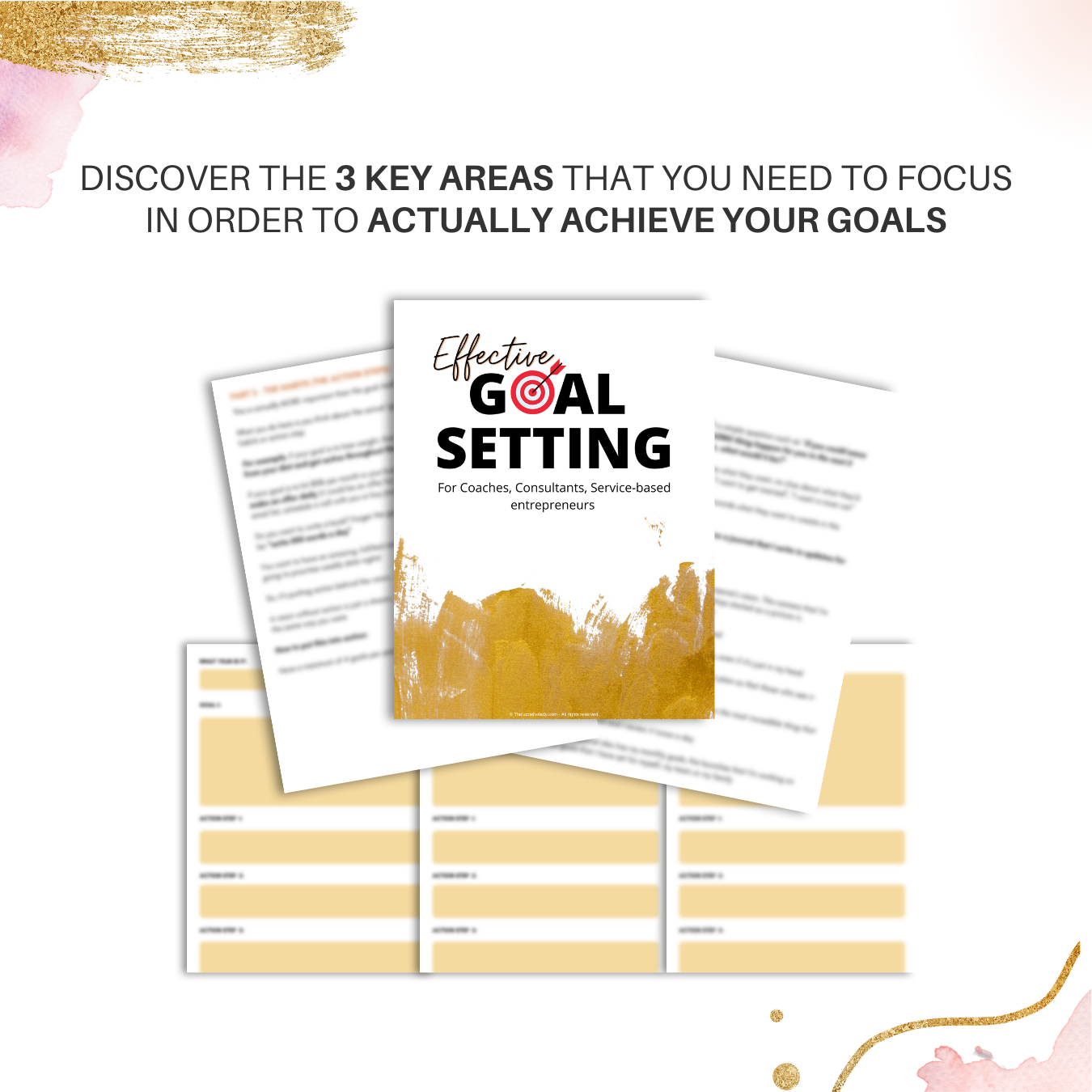 Effective Goal Setting Sheet
