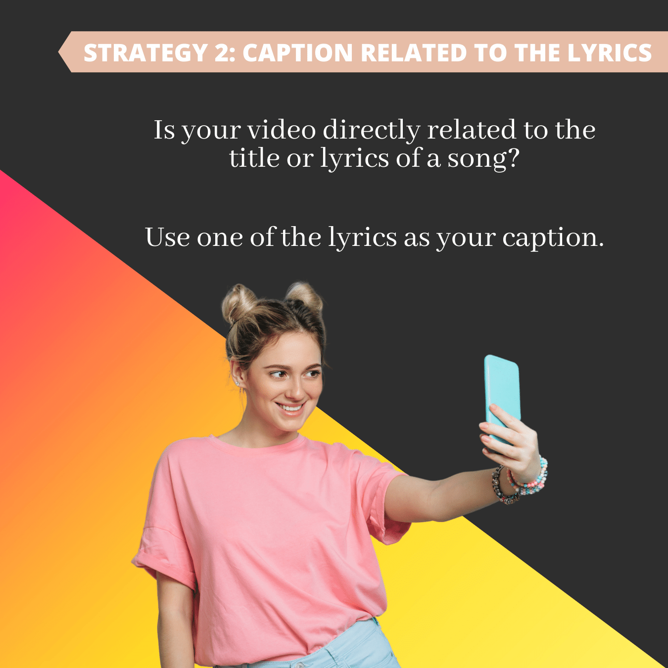 Short Selfie TikTok Captions