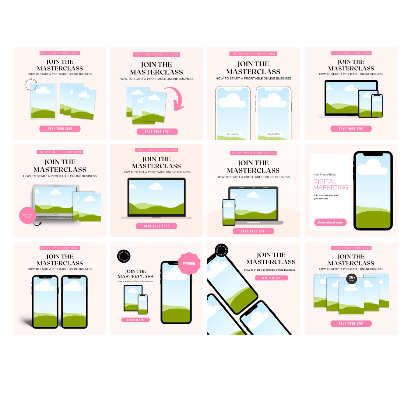 100 Facebook Ads Templates For Facebook & Instagram 