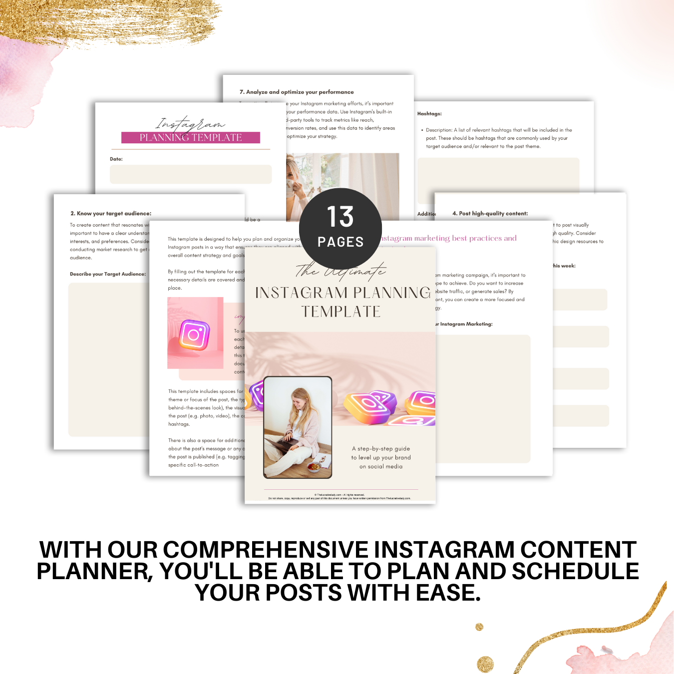 The Ultimate Instagram Planning Template