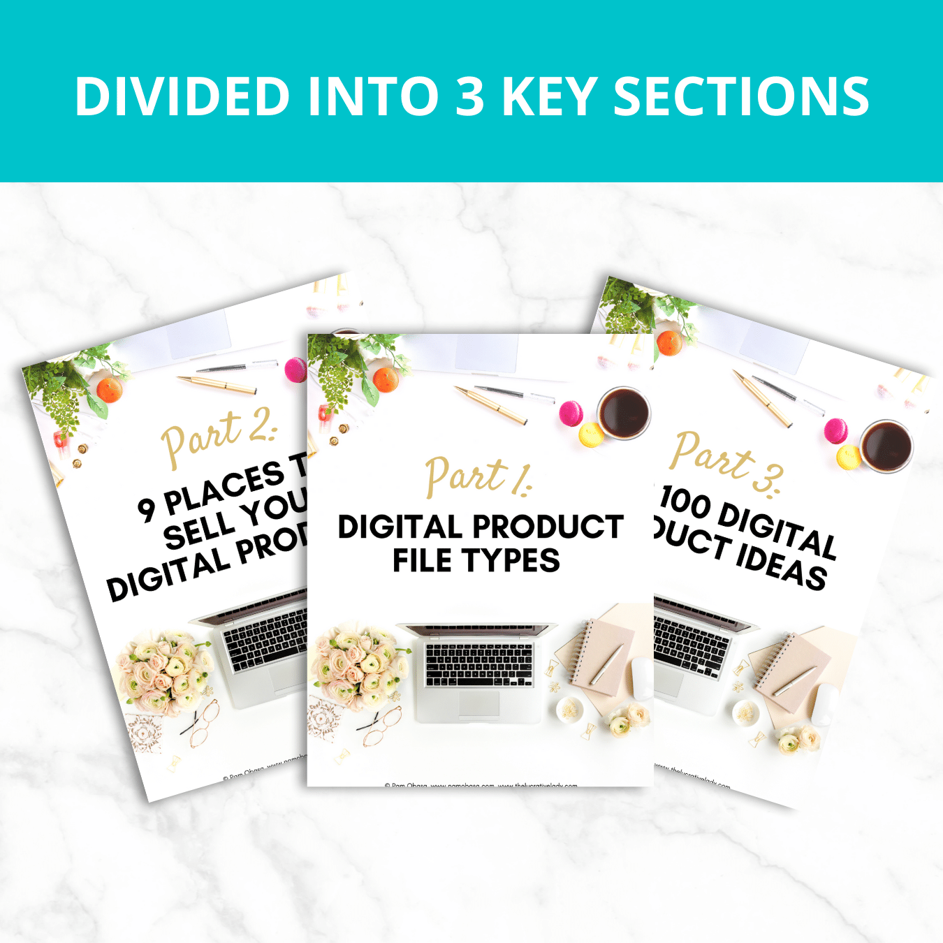 Digital Product Kit (Plus 100 Digital Product Ideas and 20 Digital Product Mockups)