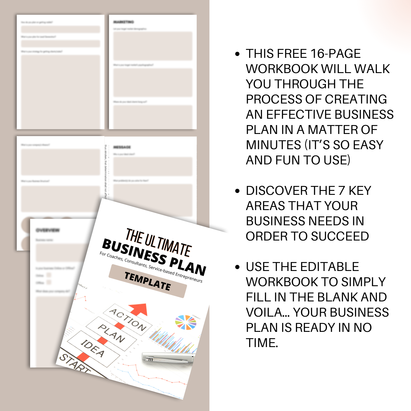 The Ultimate Business Plan Template
