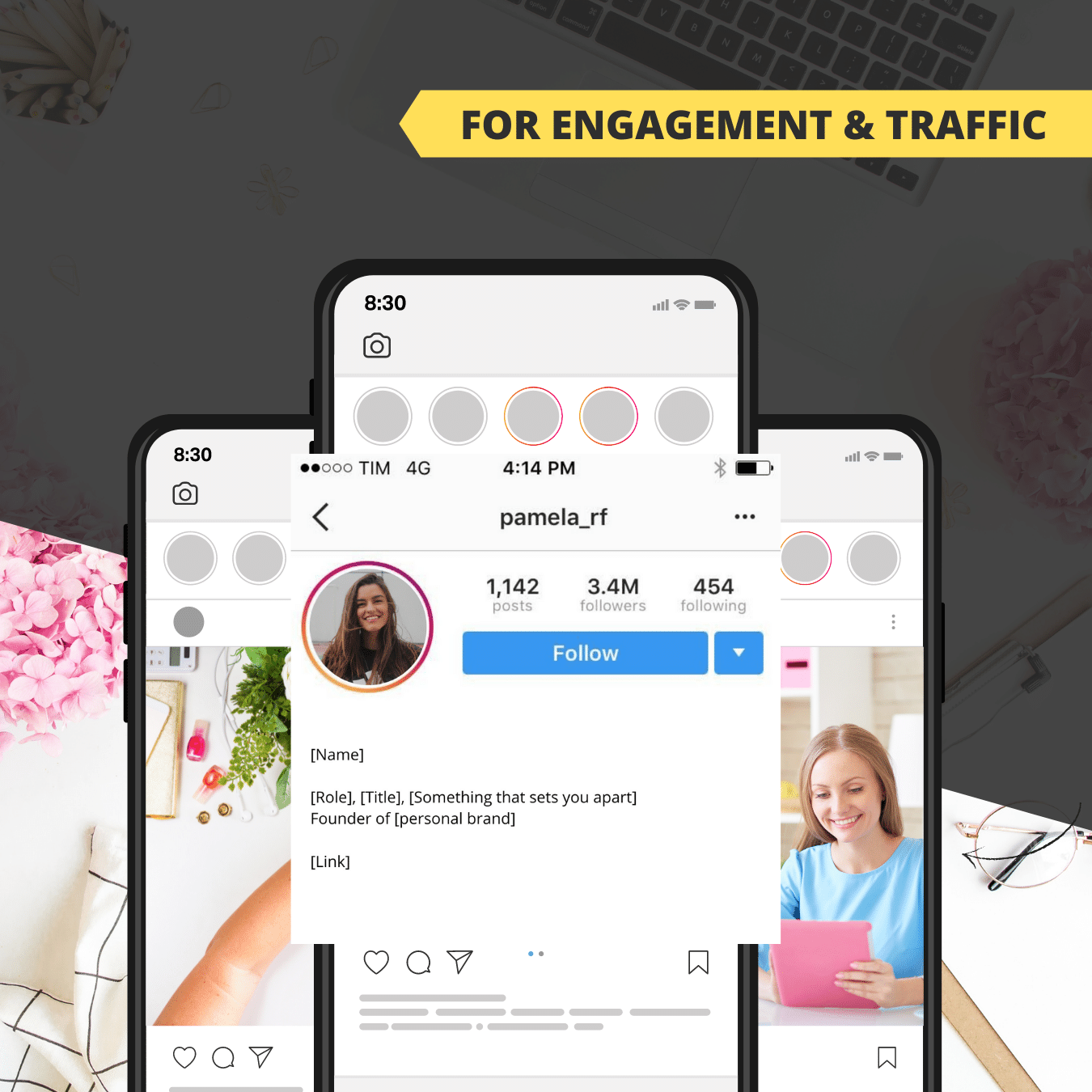 Link in Bio Instagram Template