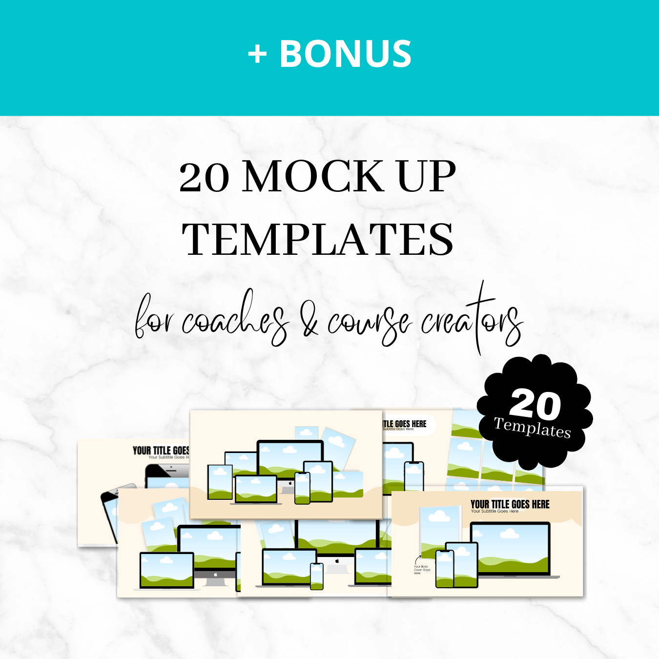 Digital Product Kit (Plus 100 Digital Product Ideas and 20 Digital Product Mockups)