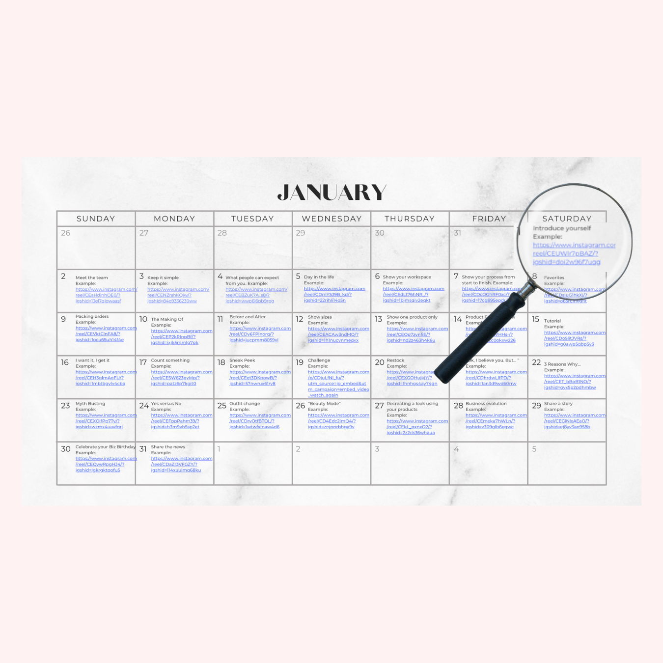 With Examples - 365 TikTok & Instagram Reels Video Content Ideas