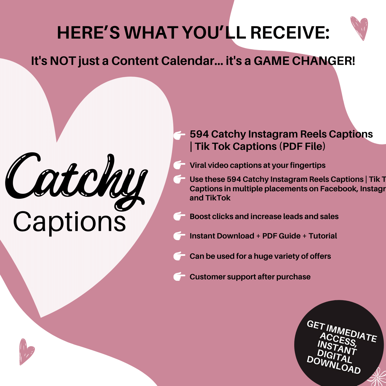 500+ Done-For-You Instagram Reels Captions for Coaches