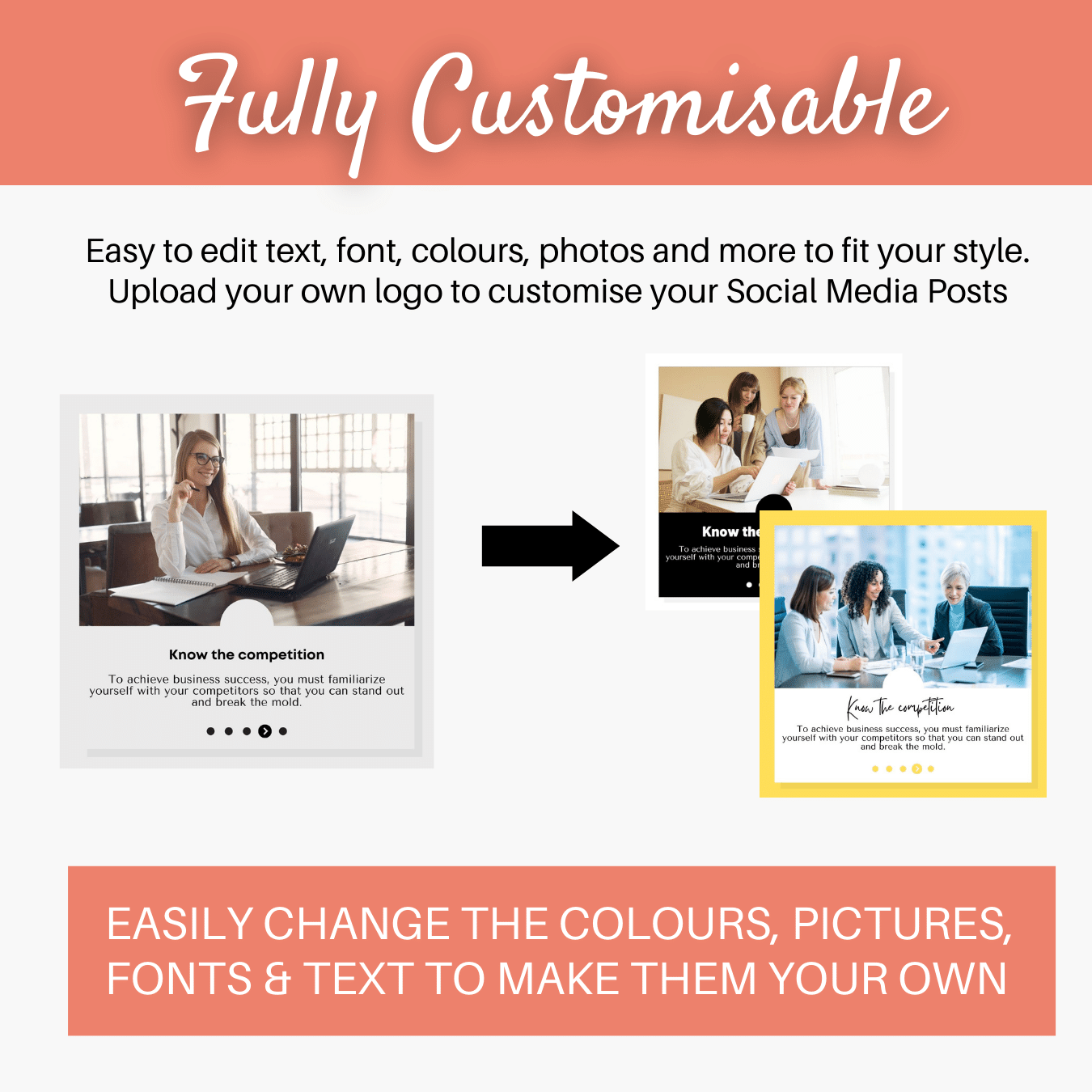 Carousel Template For Instagram To increase Instagram growth