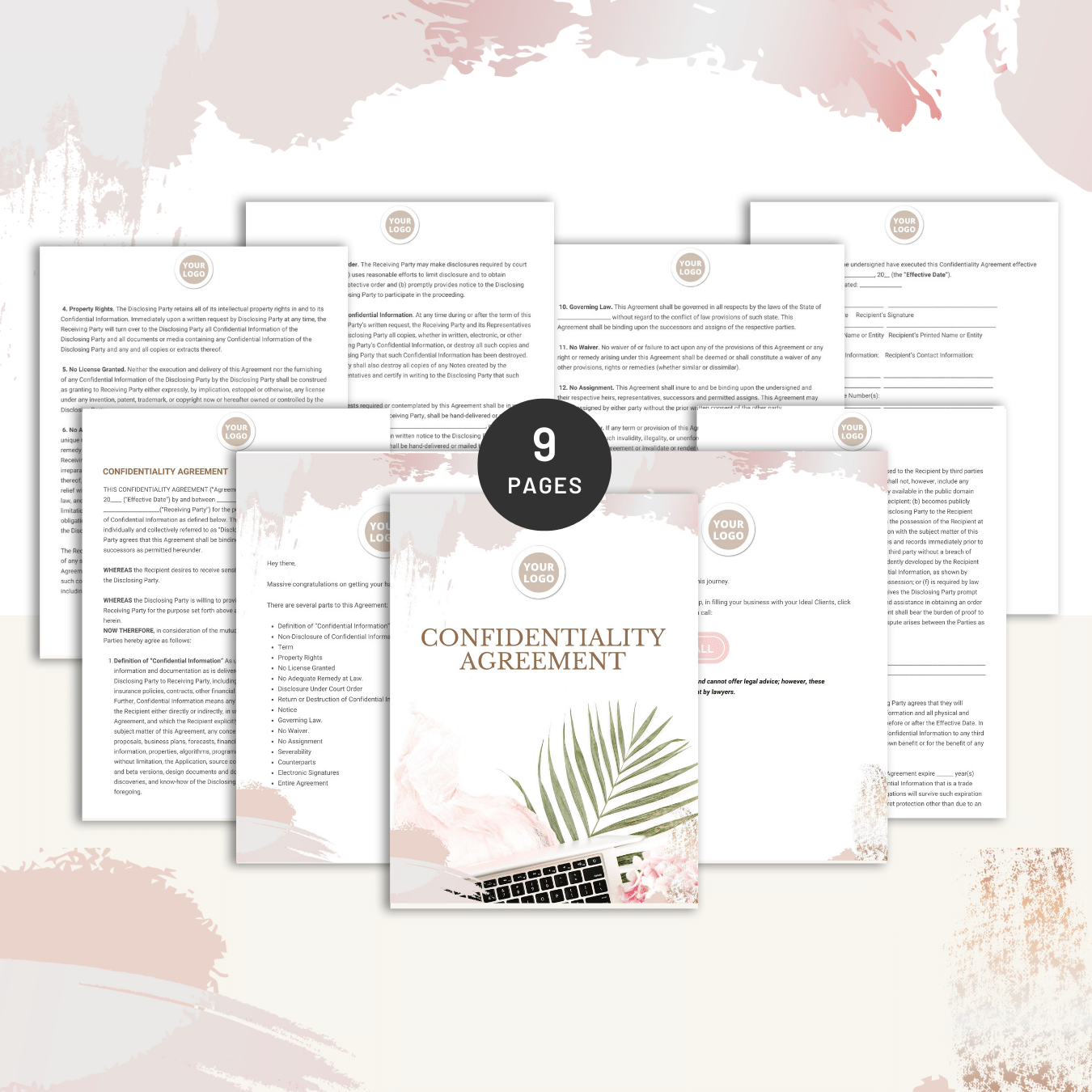 Confidentiality Agreement template
