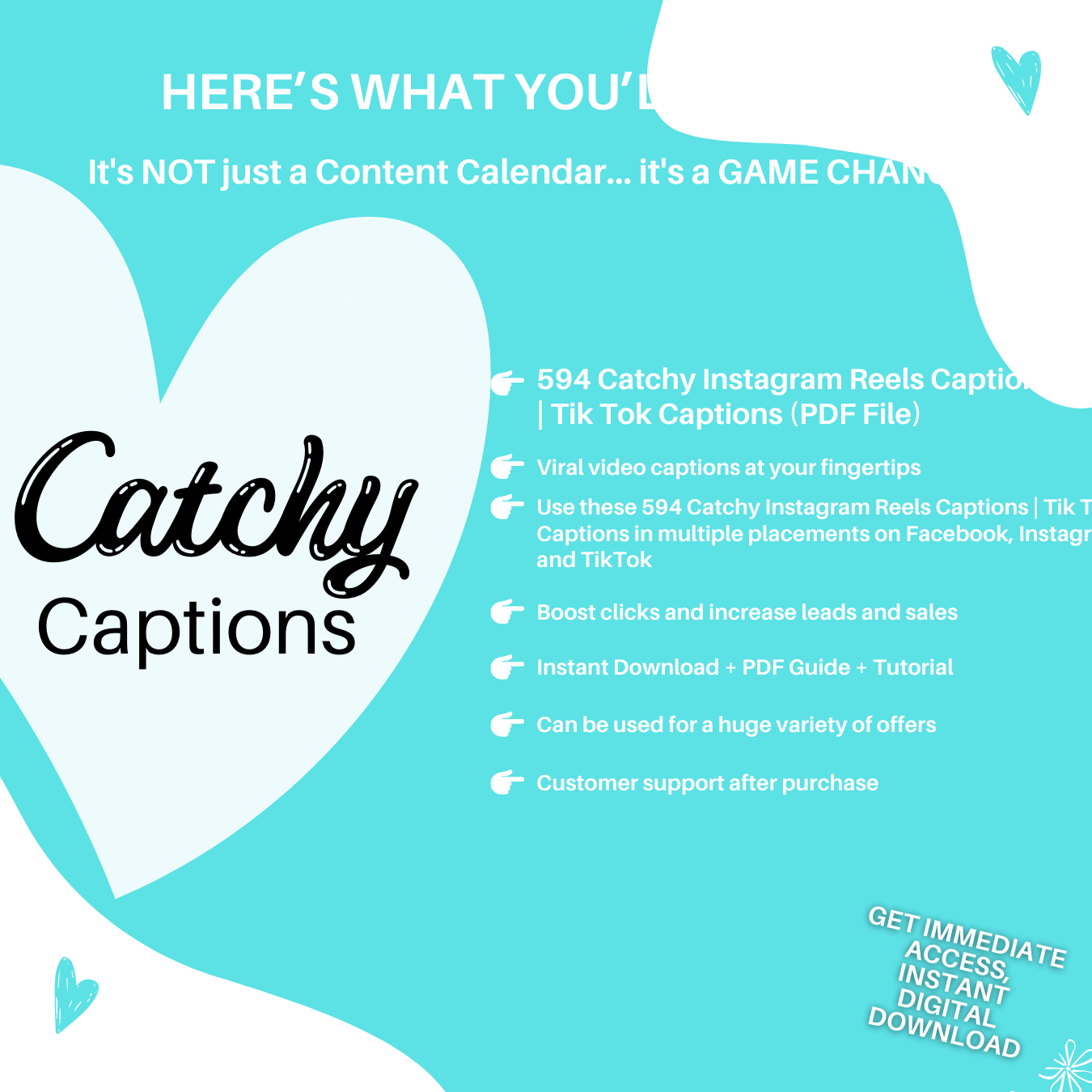 594 Catchy TikTok Reels Captions