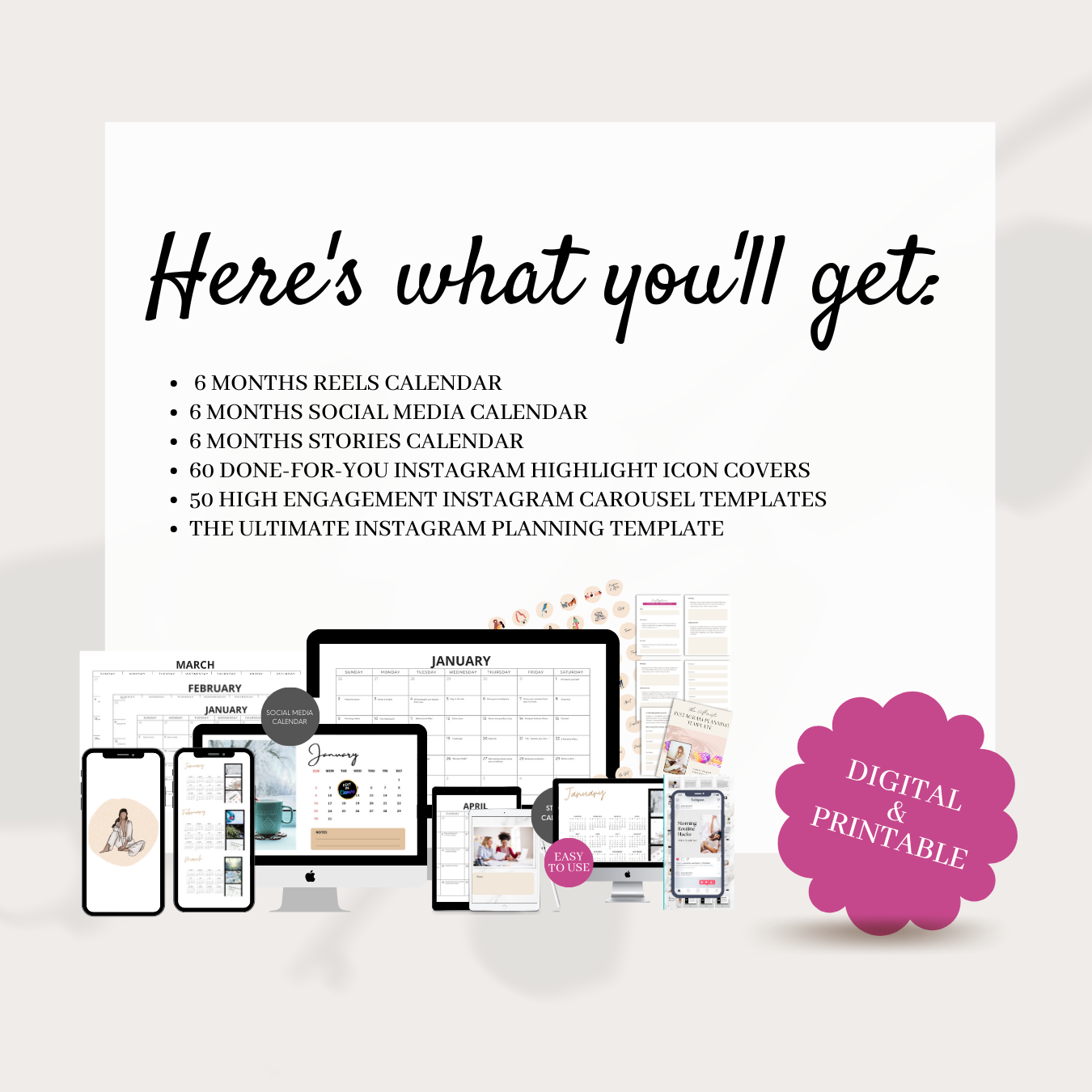 The Instagram Success Package